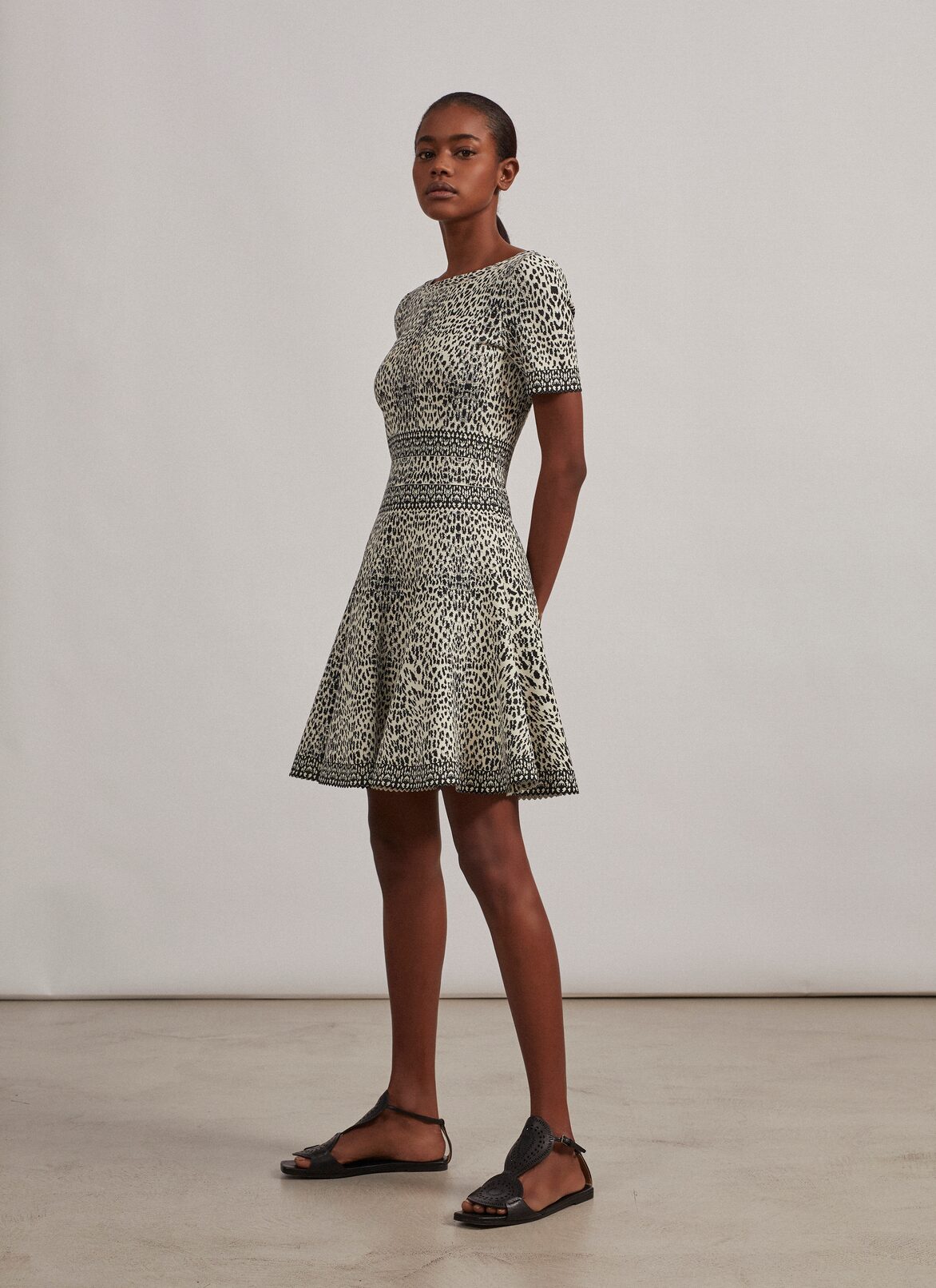 Dresses ALAÏA WHITE/BLACK DRESSES